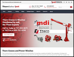 Thern Cranes and Power Winch Sales